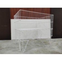 Корзина розкладна 90х60х80см (біла)